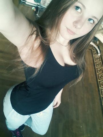 Юлия Реал Студентка Брюнетка фото 3